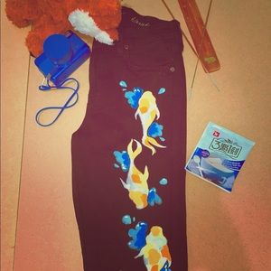 Koi fish pants!